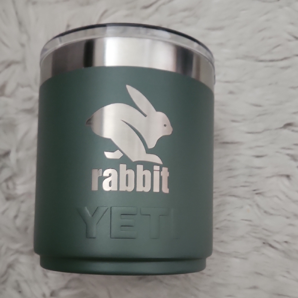 Yeti x Rabbit NWT Branded 10oz Rambler